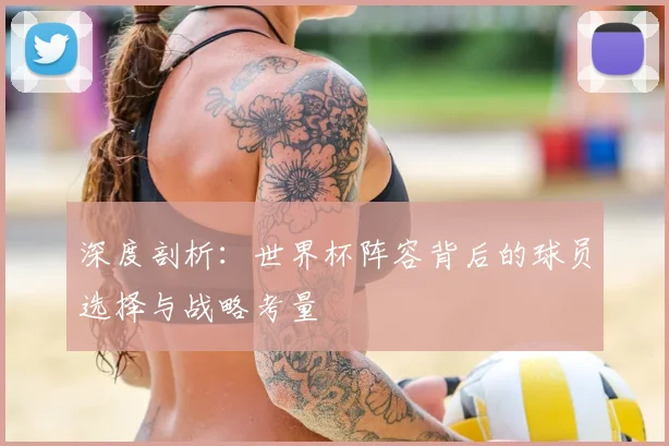 深度剖析:世界杯阵容背后的球员选择与战略考量